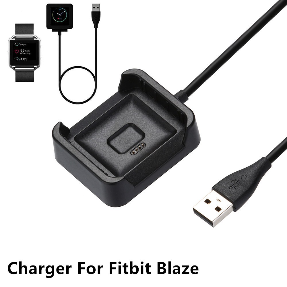 USB Charging Cable Clip for Fitbit Blaze Charger