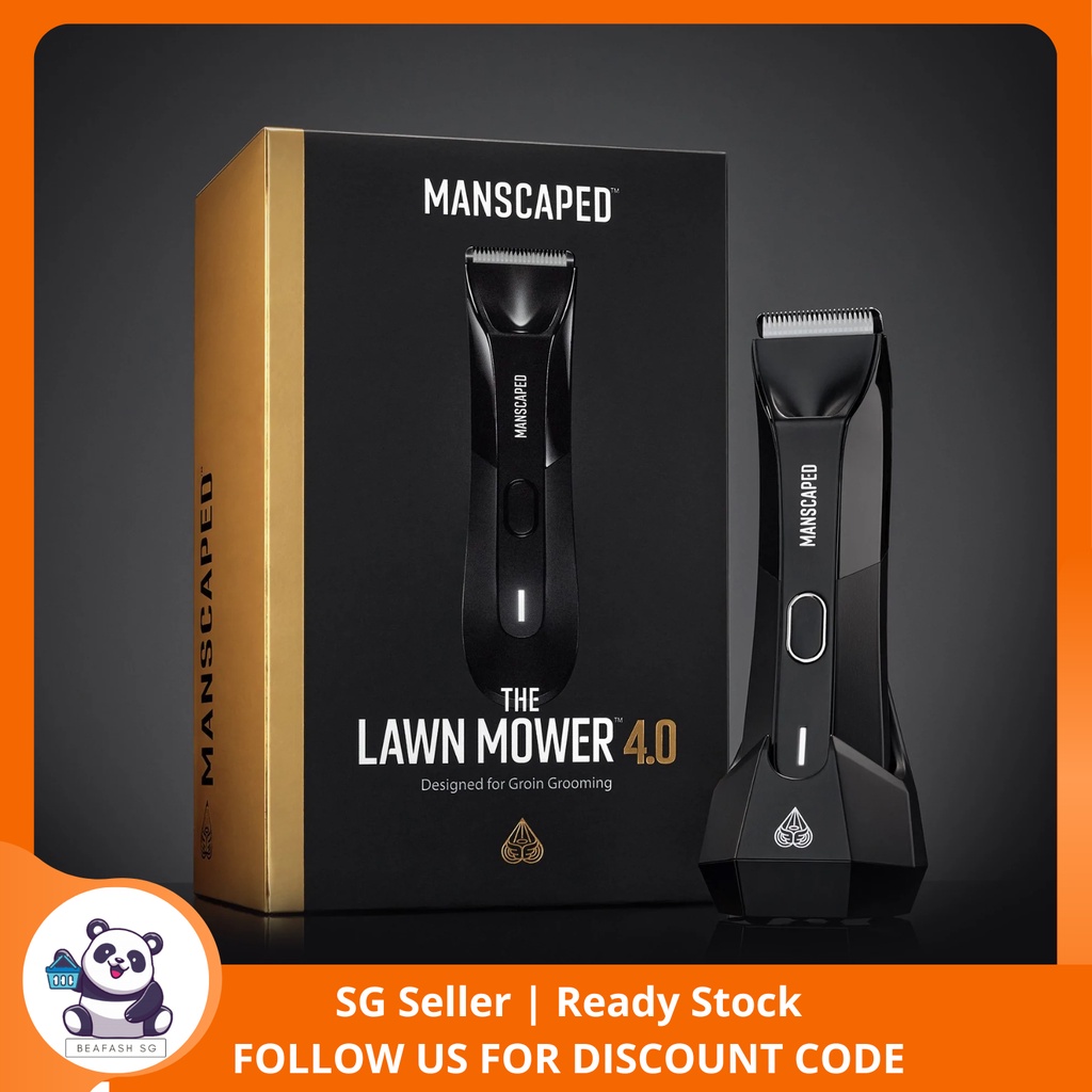 MANSCAPED Electric Groin Hair Trimmer, The Lawn Mower™ hot 4.0, Replaceable SkinSafe