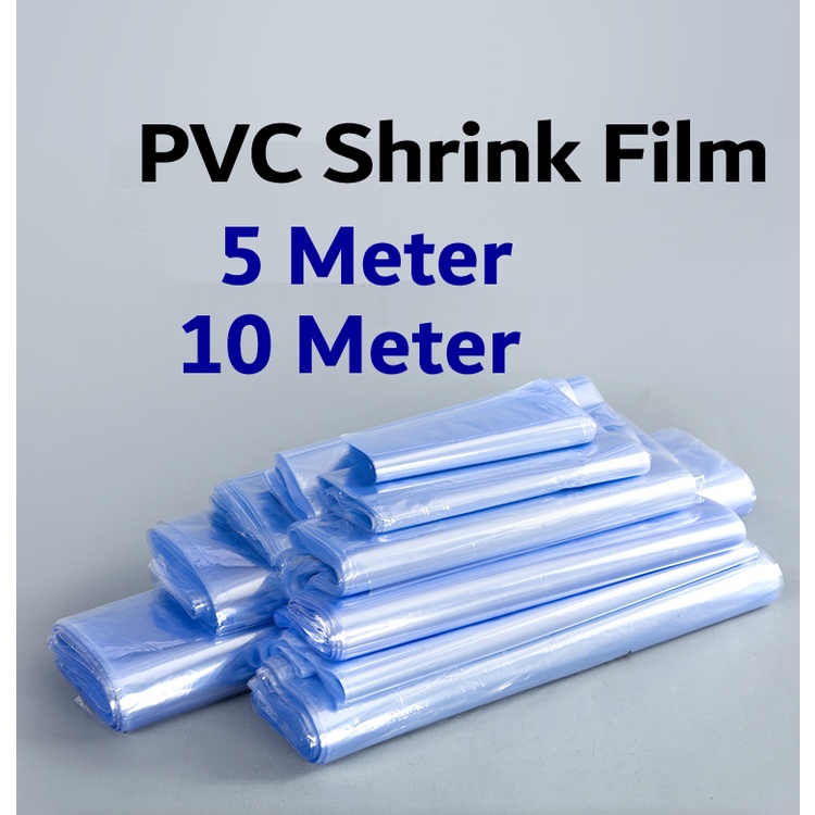 [5 Meter] [10 Meter] PVC Packaging Shrink Wrap , Wrap, Hamper Wrap