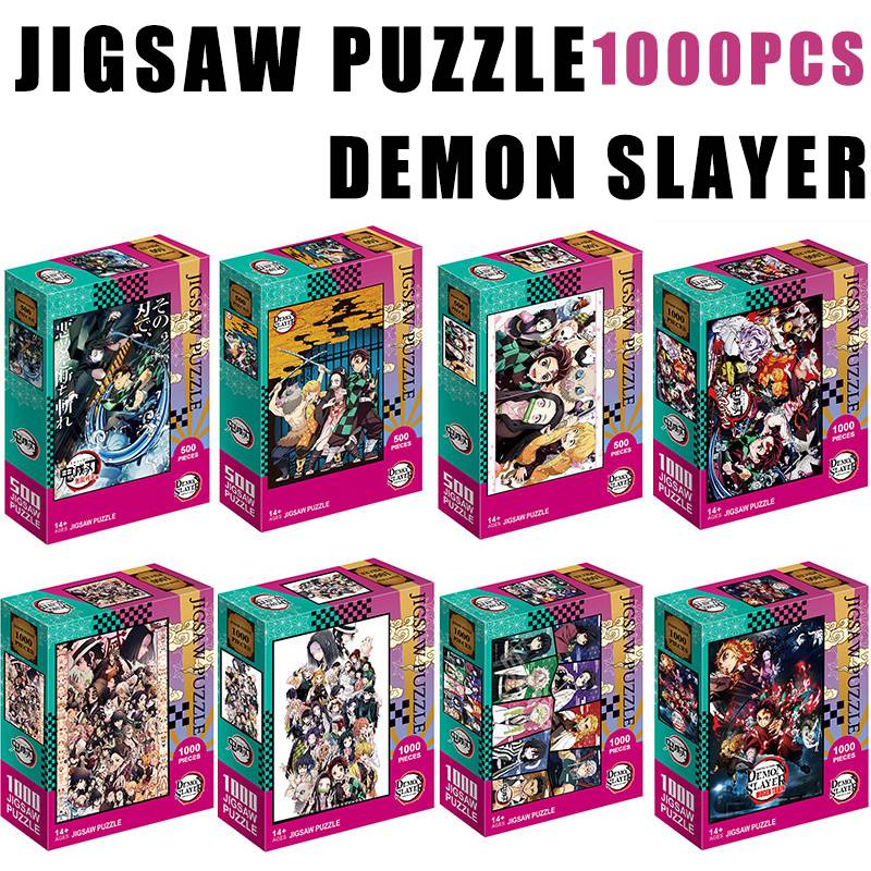 Demon Slayer Boys Anime Jigsaw Puzzle