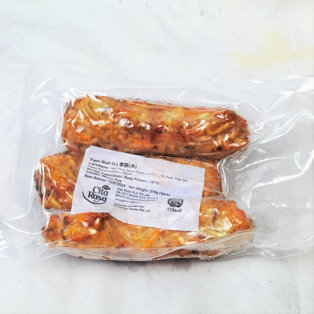 CR Frozen Yam Roll (L) Shopee Singapore