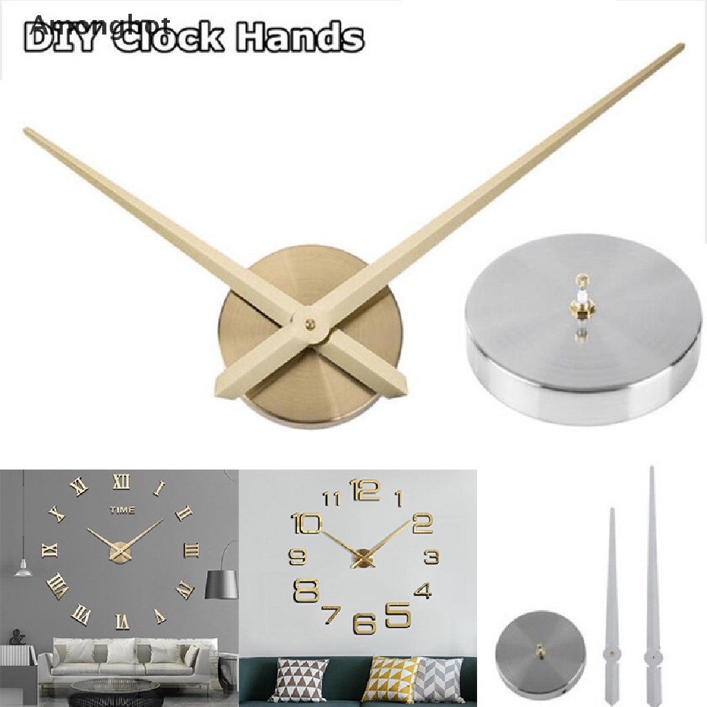 [Amonghot] Large Quartz Mechanism Clock Needles Hands DIY Large Wall ...