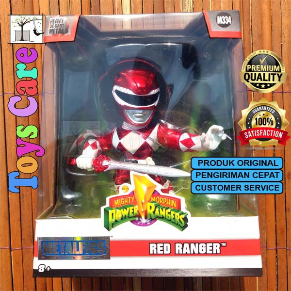 Jada METALS 4 inch RED RANGER - MIGHTY MORPHIN POWER RANGER RANGERS ...