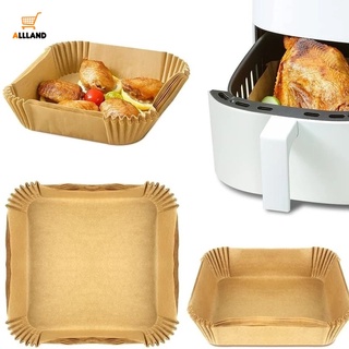 Non-Stick Parchment Paper Plate Air Fryer Disposable Paper Square