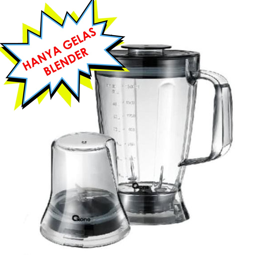 Oxone OX291 Gelas Blender 1.8 L dan Grinder 200ml Premium Quality - Gambar 2