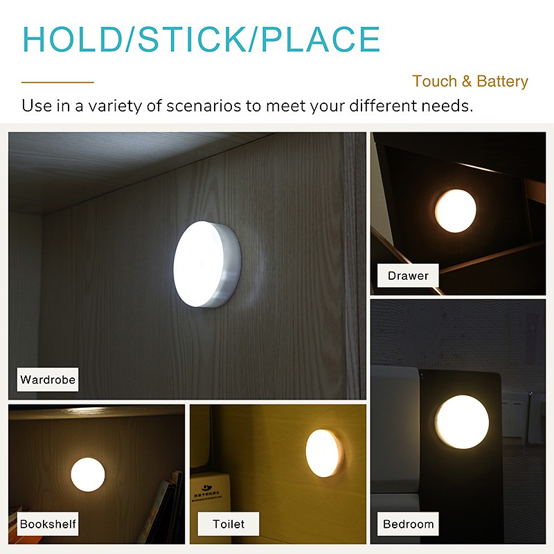 [Local Stock] Touch Night Lights, Night lamp, Bright Night Lights USB ...