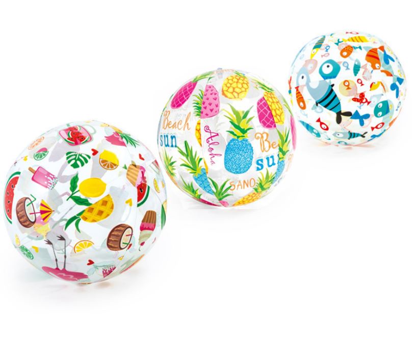 (51cm deflated , 33cm inflated) INTEX Beach Ball Inflatable Children ...