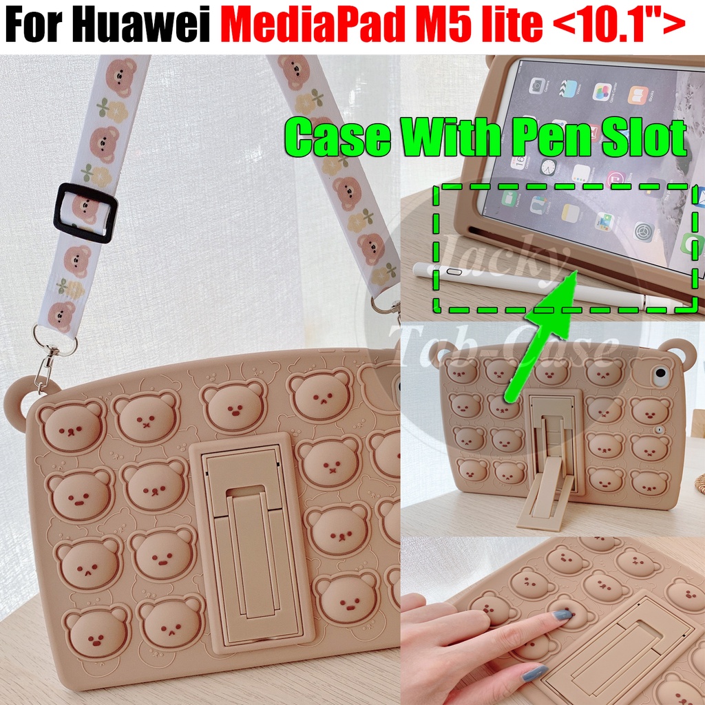 Tablet Case For Huawei MediaPad M5 lite C5 inch Soft