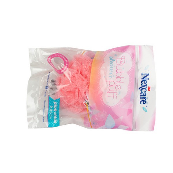NEXCARE BUBBLE SHOWER PUFF / ALAT MANDI / SPONS MANDI / BUBBLE MANDI / PERALATAN MANDI / BUSA MANDI - Gambar 2