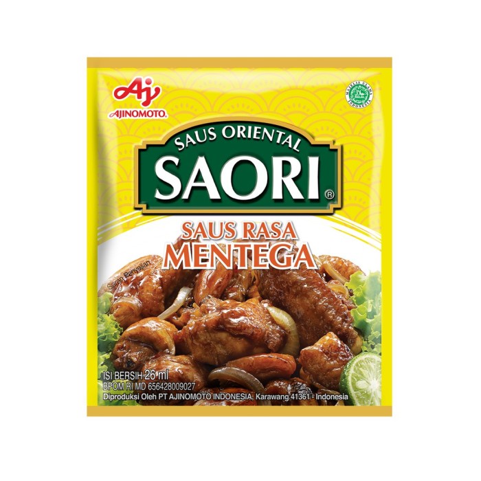 Saori Saus Rasa Mentega 26Ml