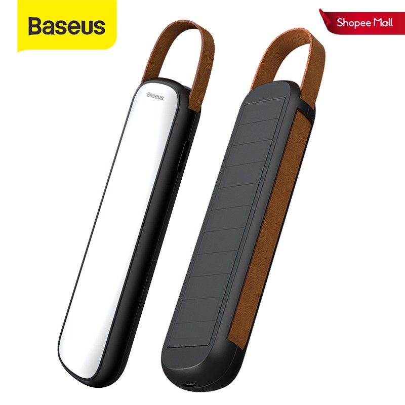 Baseus Solar Emergency Car Flashlight Rechargeable Portable Warning