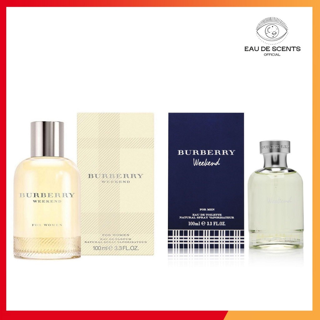 Burberry WEEKEND men/women EDT/EDP 100ml | Shopee Singapore