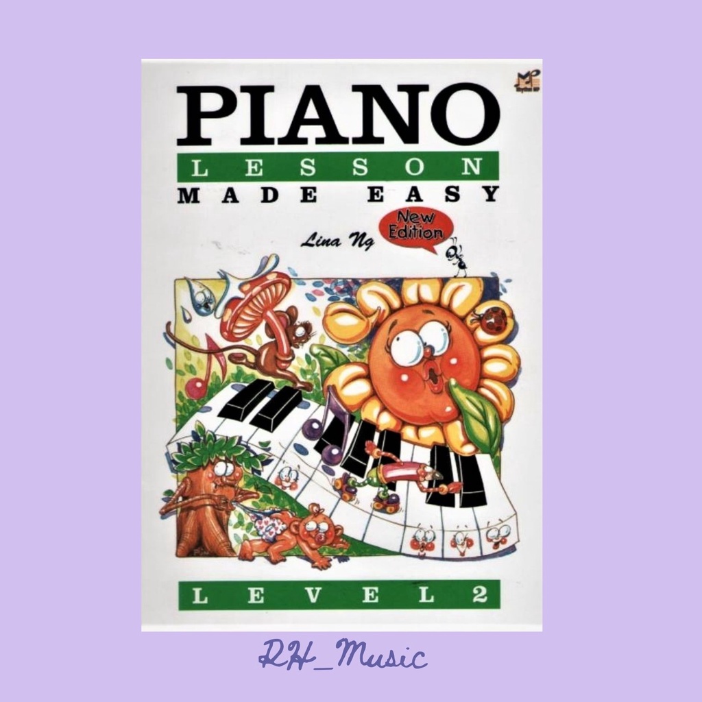 [Lina Ng] Piano Lesson Made Easy Level 2 Music Book | Shopee Singapore