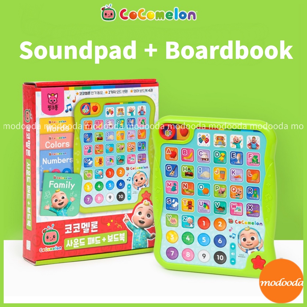 In Stock] Cocomelon Soundpad + Boardbook | Shopee Singapore