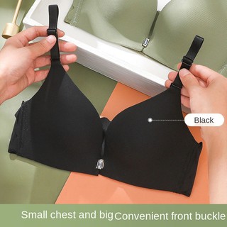 Sexy large bust bra Deep V front clasp bra push up bra Large size