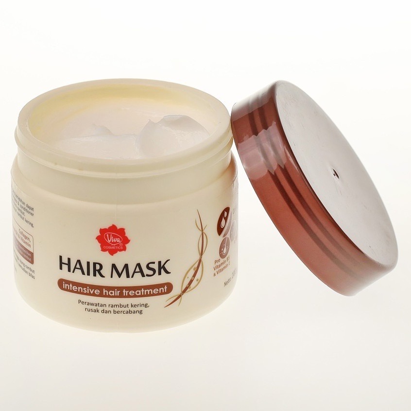 Star Viva Hair Mask with COLLAGEN, JOJOBA OIL & VIT B5 200g Shopee
