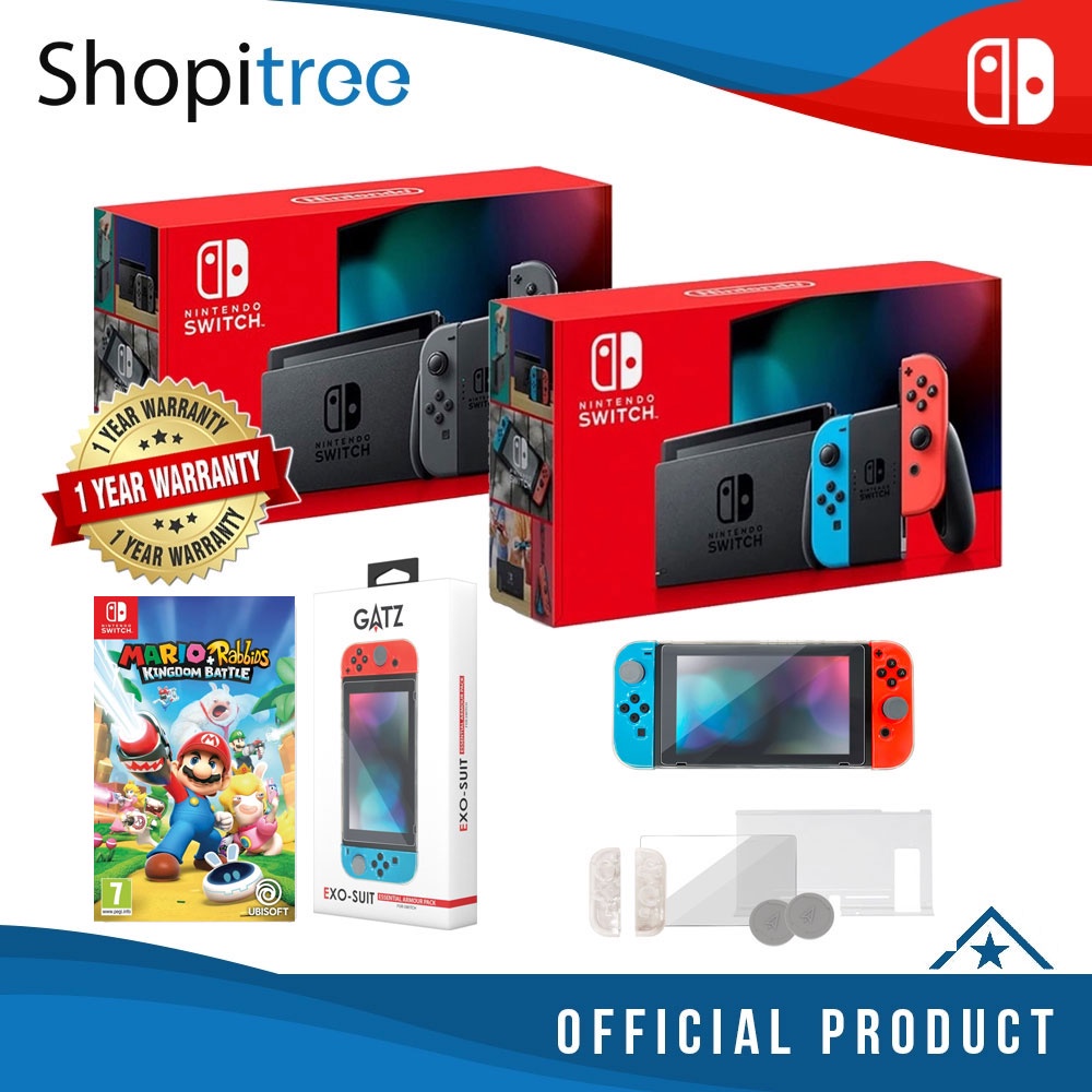 Nintendo Switch Console + 1 Year Local Warranty by Nintendo Distributor