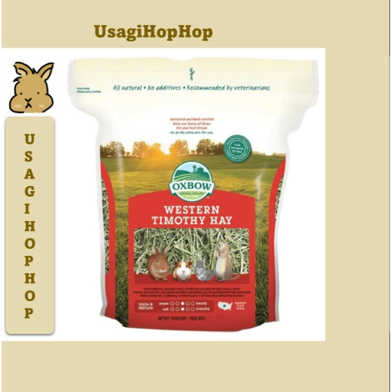 OXBOW WESTERN TIMOTHY HAY (For Rabbit, Guinea Pig) | Shopee Singapore