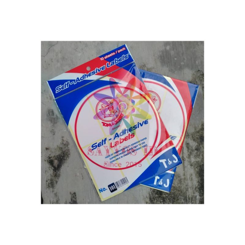 Tom And Jerry Label No. 101 Paper / Sticker Paper | Shopee Singapore