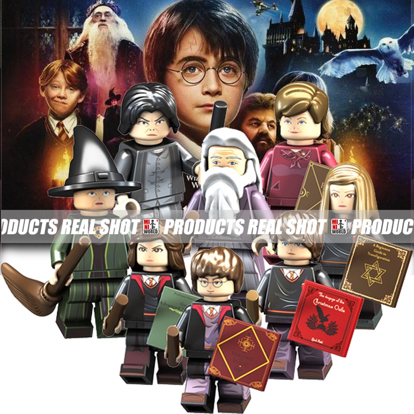 Harry Potter Minifigures Hermione Granger Ginny Weasley Professor Snape ...