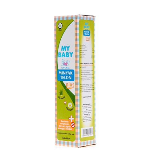 ( 1 Botol )My Baby Minyak Telon Plus 85ml - Gambar 2