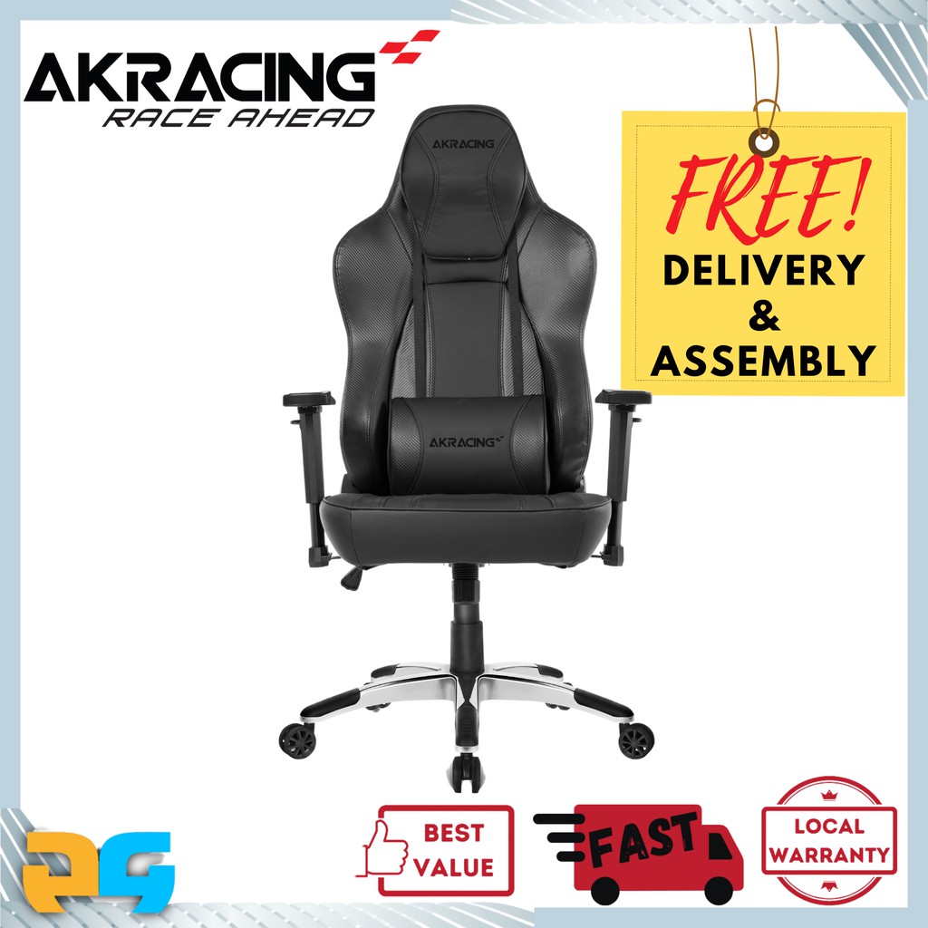 AKRacing Obsidian Gaming Chair Ergonomic for Gaming Office Study