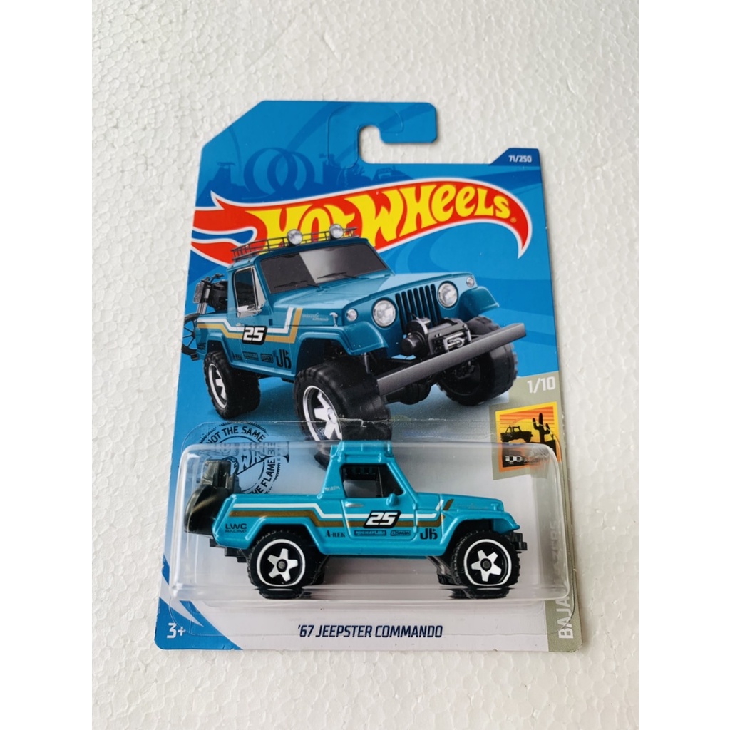 Hotwheels HOT WHEELS HOT WHEELS 67 JEEPSTER COMMANDO Blue LOT D 2020 ...