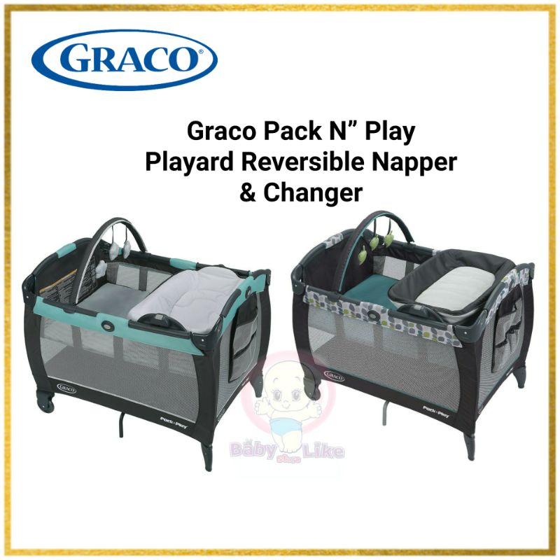 Graco Pack 'N Play Reversible Napper & Changer LX Playard (Tenley ...