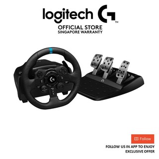 Logitech G923 Racing Wheel and Pedals for PlayStation 5
