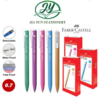 FABER CASTELL Click X7 Ballpoint Pen - Mix 0.7mm (4pcs)