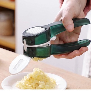 Garlic cutter & press DUO, 2-in-1 garlic tool