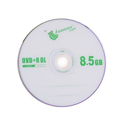 POSO/SOKCK/UPL/BANANA DVD+R DL 8.5GB 215MIN 8X Blank Disc DVD Disk