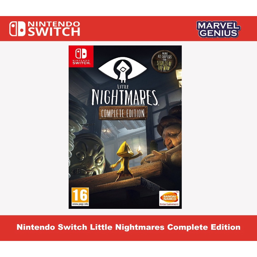 NSW NS Nintendo Switch GAME Little Nightmares Complete Edition I Little ...