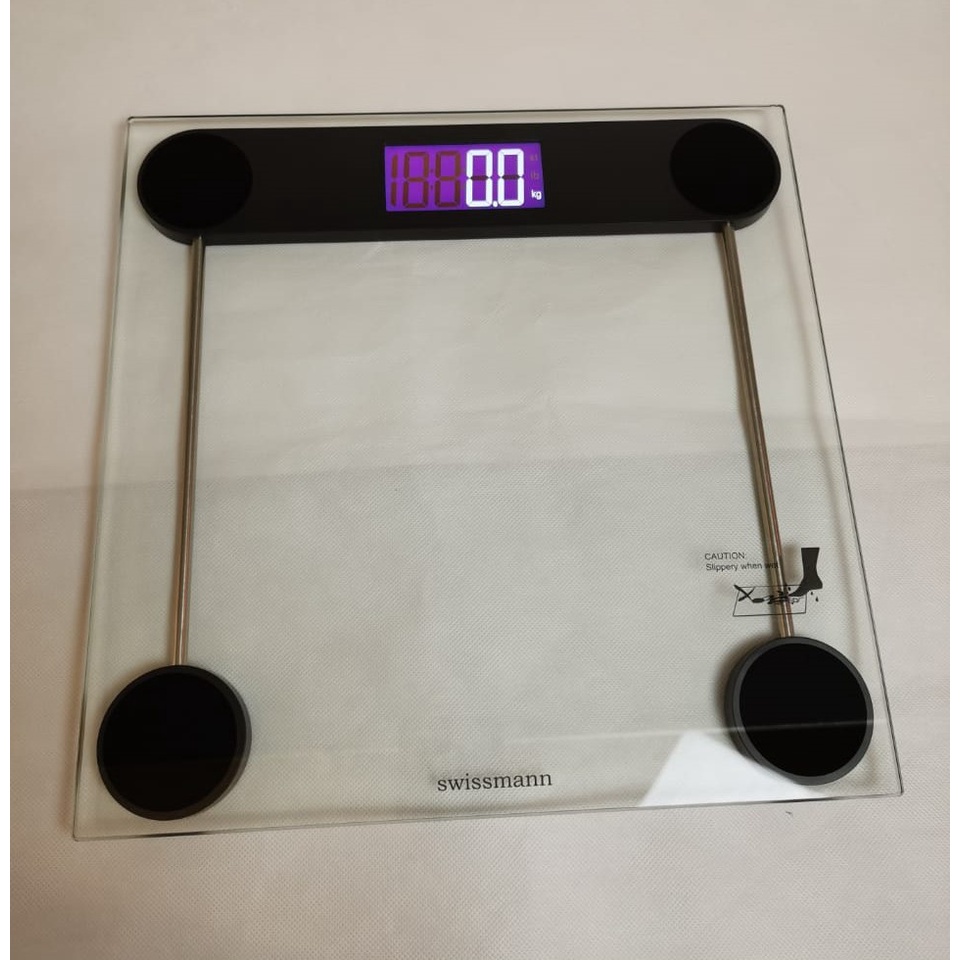 Swissmann Digital Weighing Scale - Transparent Glass - Hotel Use ...