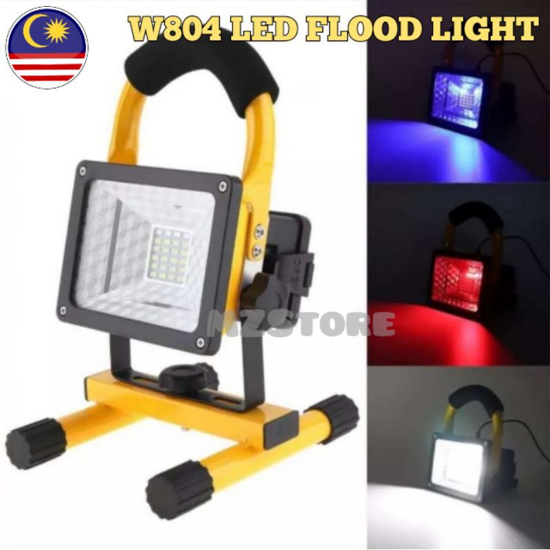 30W/50W/100W Rechargeable Portable Flood Light Spot Light IP65