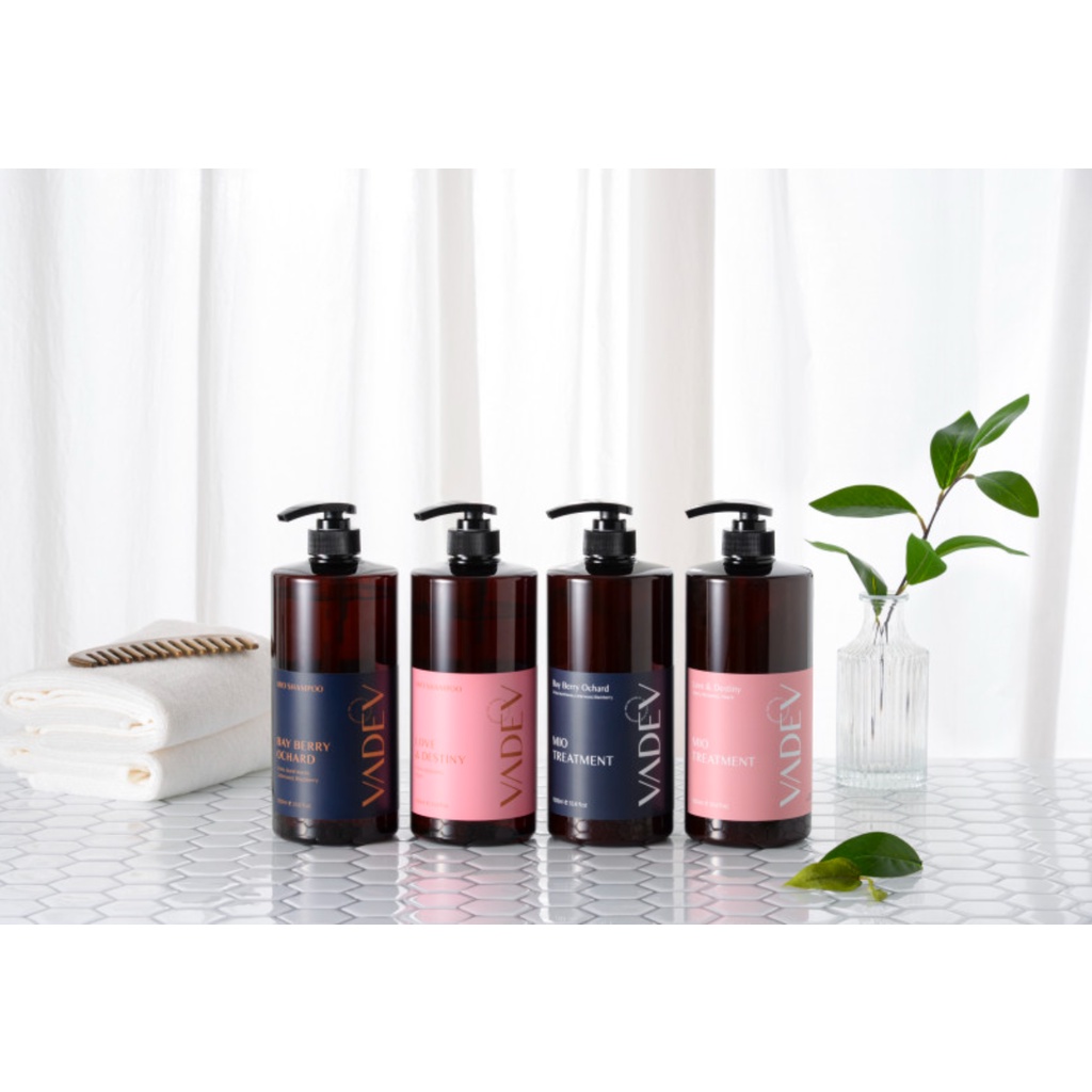 VADEV Weak Acid Shampoo 1000ml Large Capacity Dandruff Teenagers