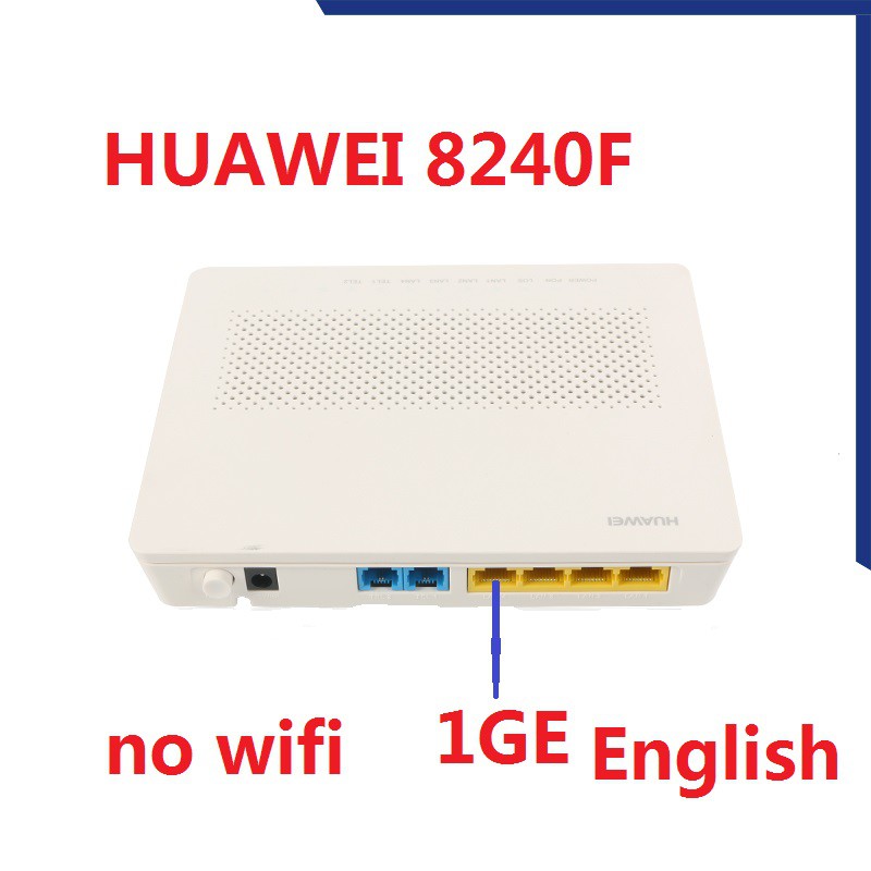 EPON /GPONONU 8240 ONT FTTH NO wifi Router Modem 4GE +2TEL Support ...