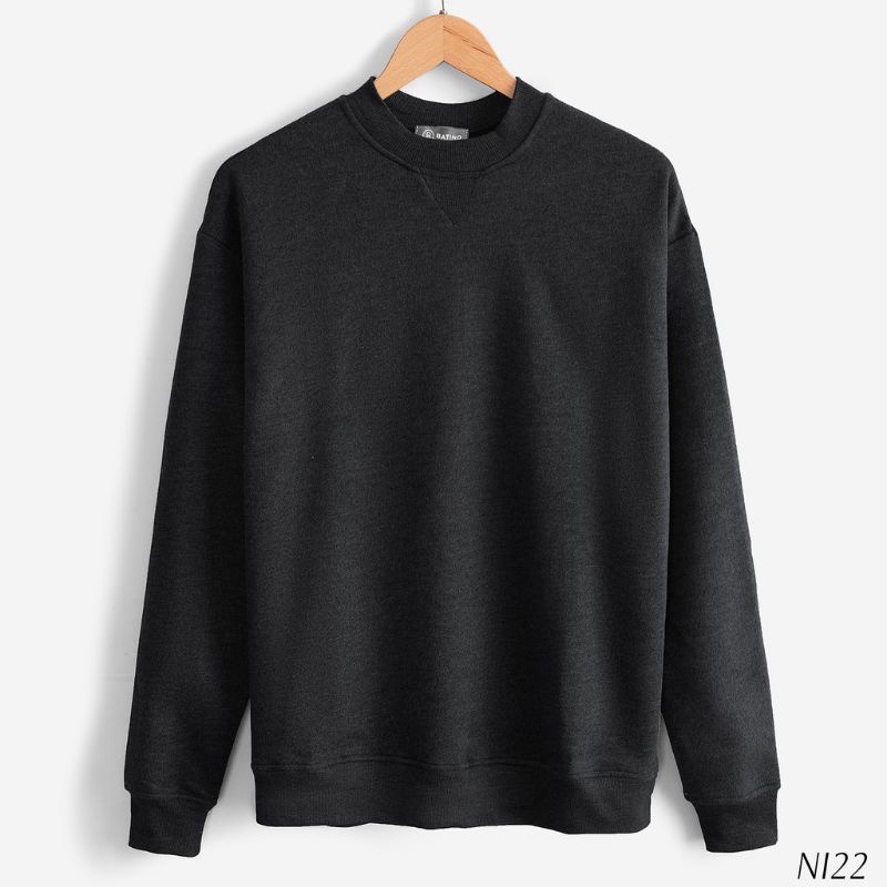 Men's Letter Round Neck Long Sleeve Sweatshirt