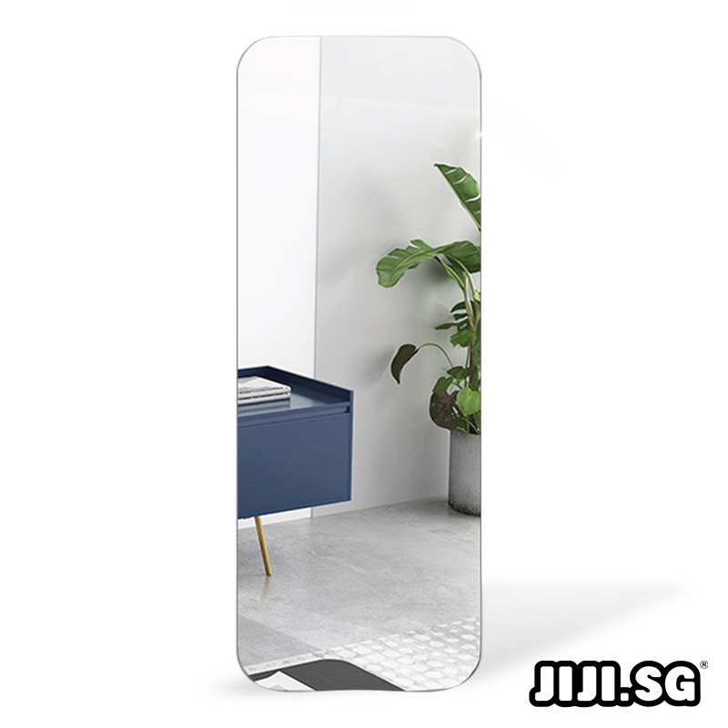 (JIJI SG) DIY Adhesive Long Wall Mirror (50x150CM) Shopee Singapore
