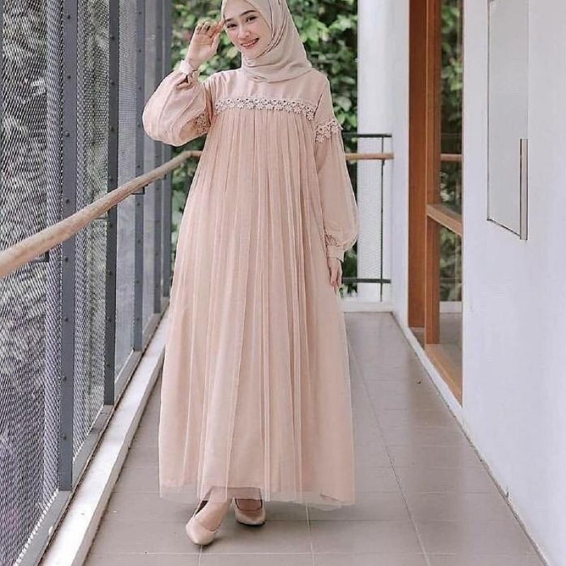 Zzoya Maxy Muslim Dress - Burkat Gamis - Rayon Cotton - Gamis Jeans ...