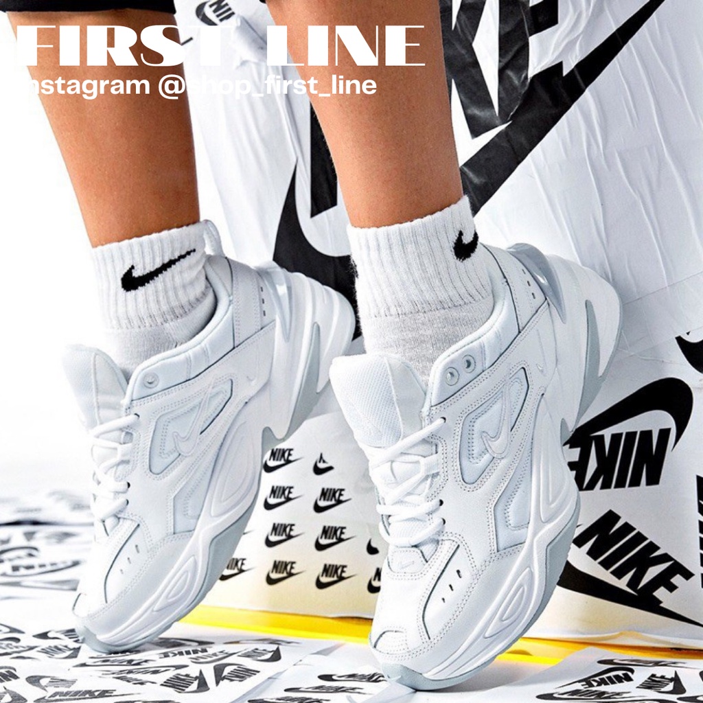 Nike white m2k tekno sale