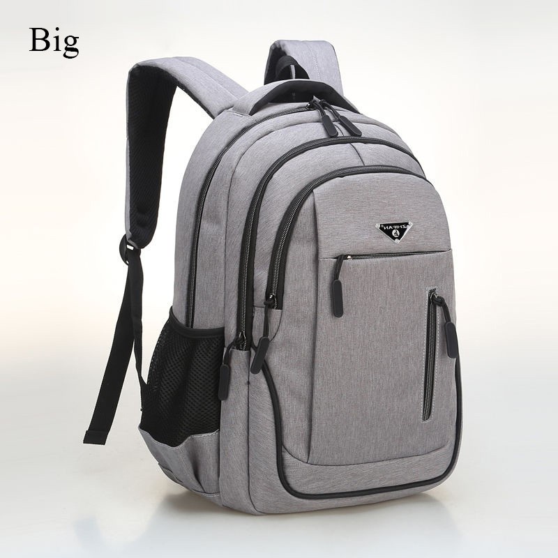 teenager Backpack Men Large Capacity High College School Bags Oxford 15 ...