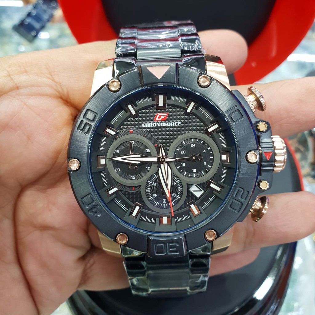 Chronoforce Original - C5257 - Men 's Watches - Stainless Steel ...