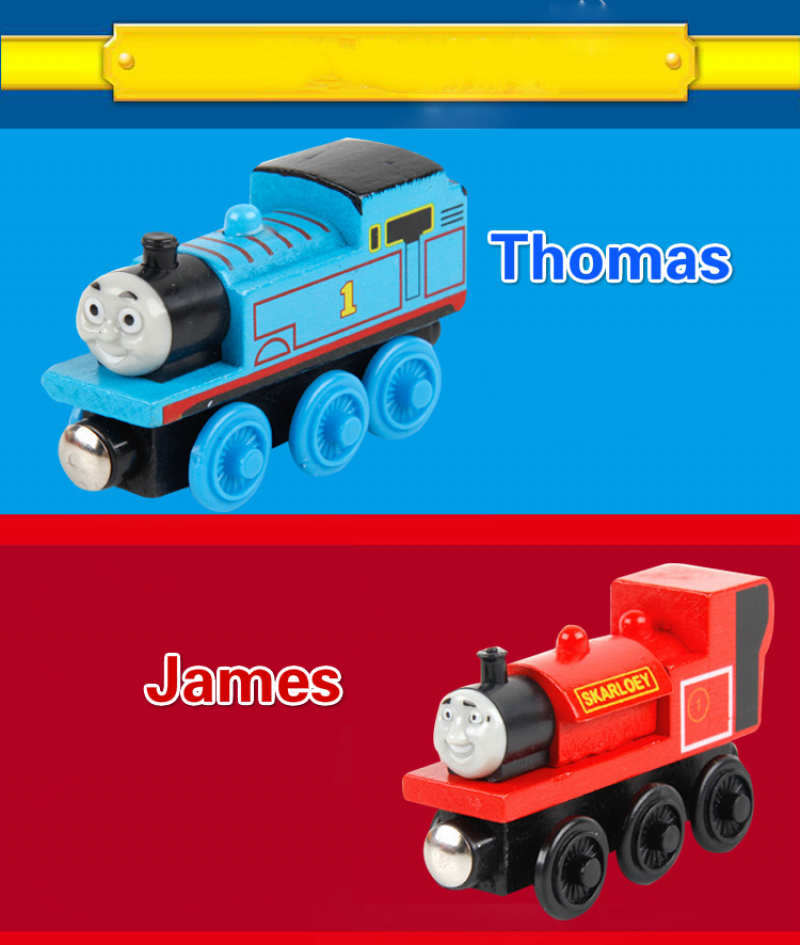 Toy Little Train Thomas and Friends Toy Train Magnetic Wooden Model ...