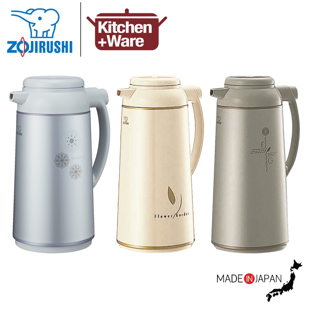 [Japan] Zojirushi Handy Pot Glass Lined 1.0L / 1.3L / 1.55L Flask