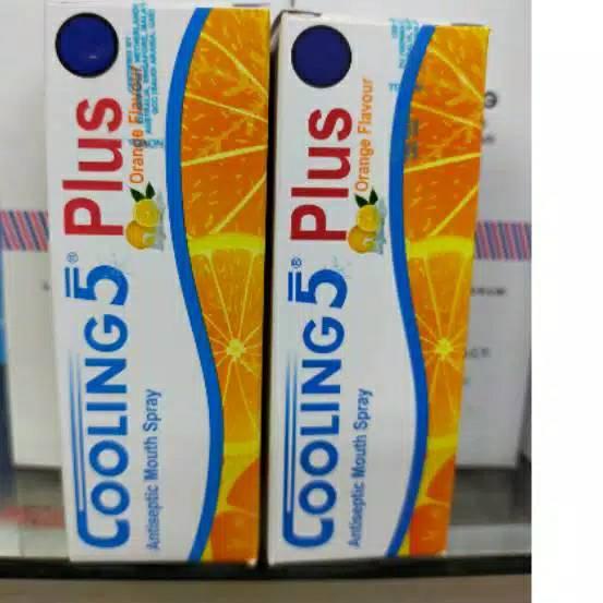 Cooling 5 PLUS Orange Flavor Throat Sore Throat Gum Inflammation JB