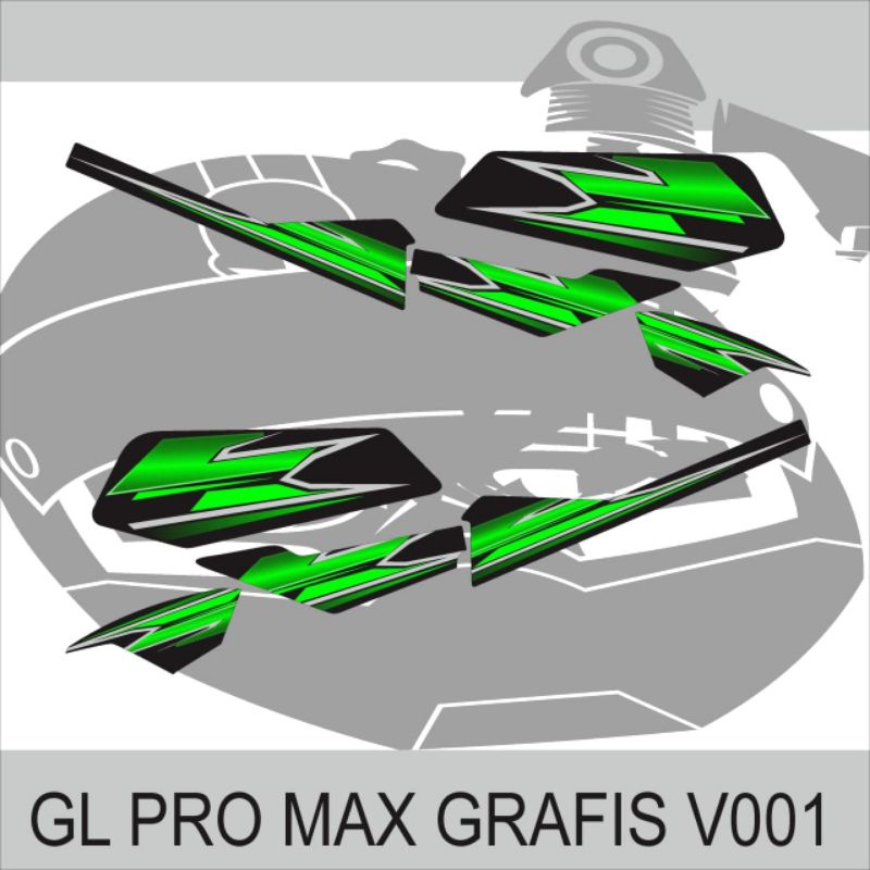 GL variation striping sticker GRAPHICPro Max V001 | Shopee Singapore