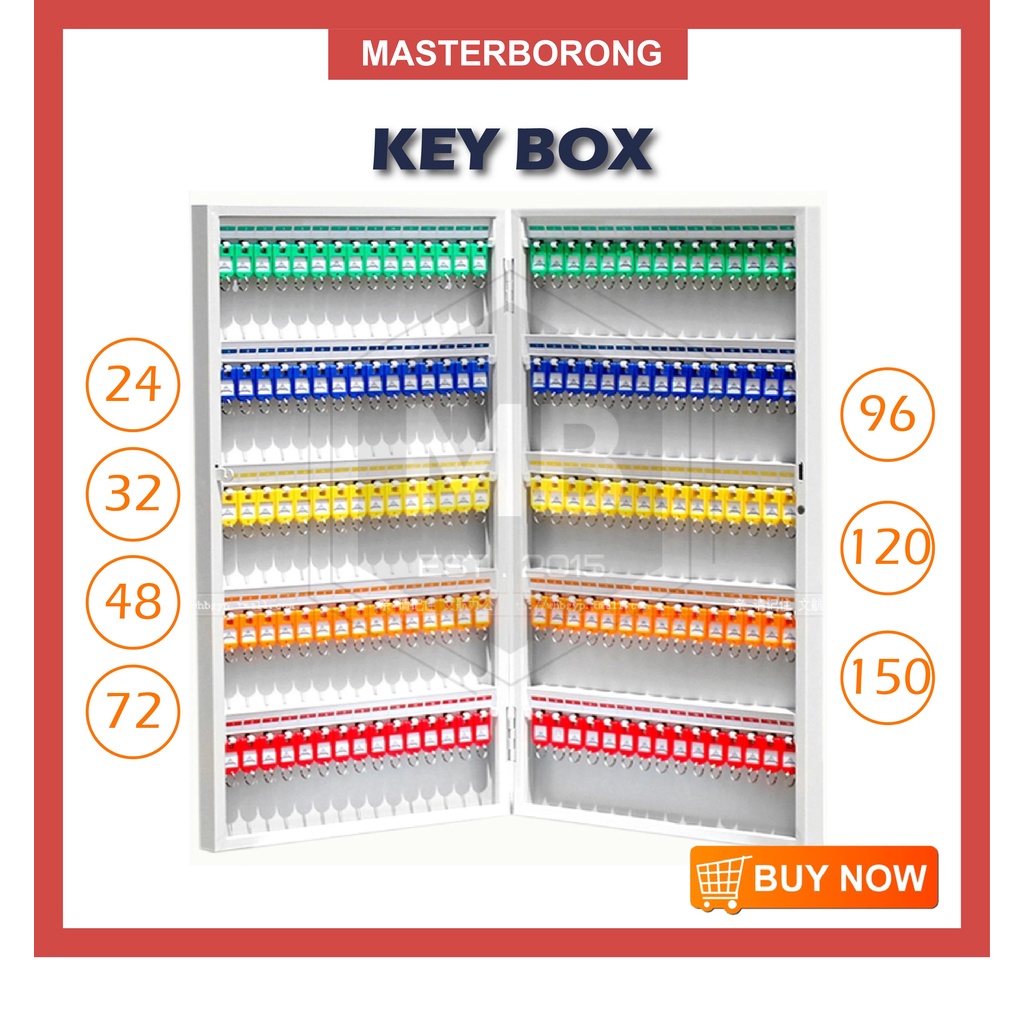 Masterborong Key Box Key Storage Used Box For Storing Aluminum