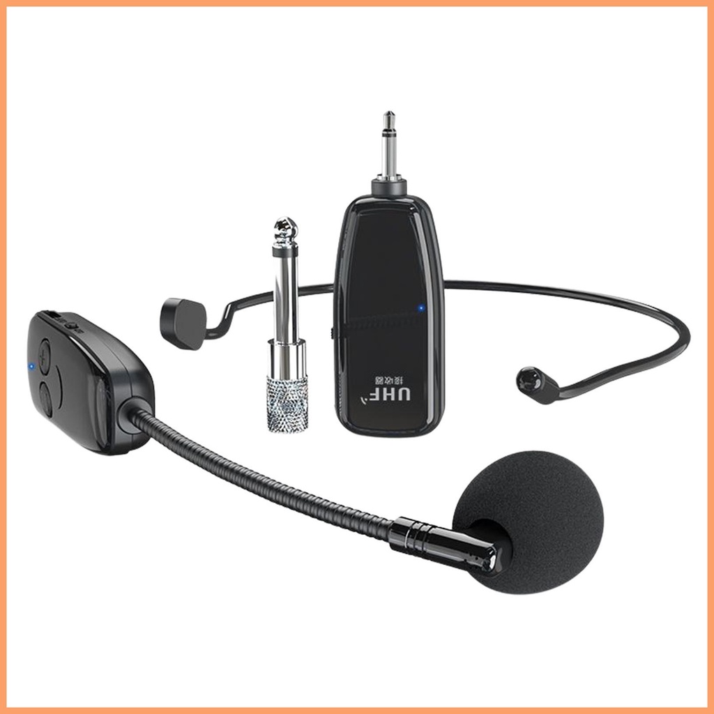 wireless-microphone-headset-uhf-wireless-microphone-headset-working