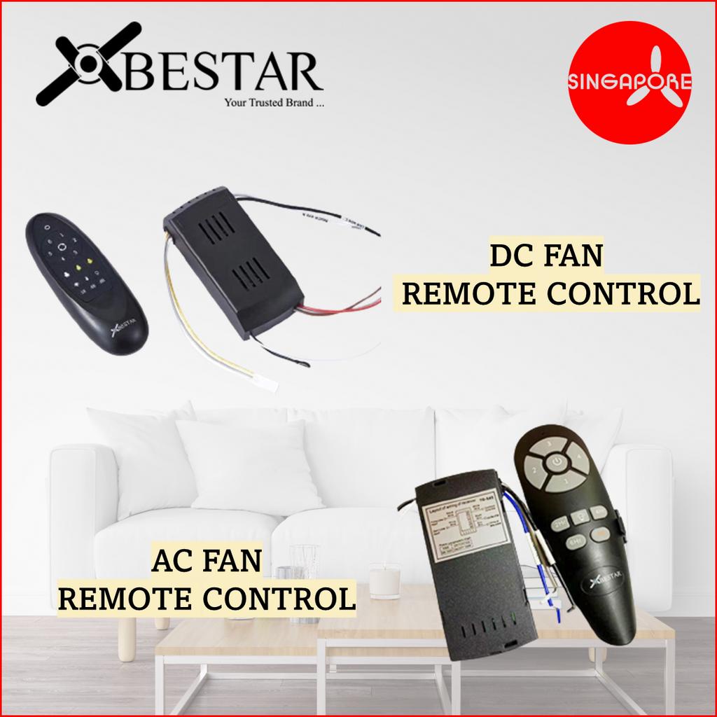 Bestar Ceiling Fan AC /DC Remote Control Shopee Singapore